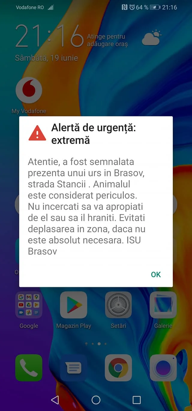 Brașov. Teroare în Șchei. „Colecție de alerte de urși pe care le-am primit în această săptămână. Dacă doriți sa faceți o plimbare pe înserat prin Schei, pregătiți-vă pentru parada cu făclii” 2