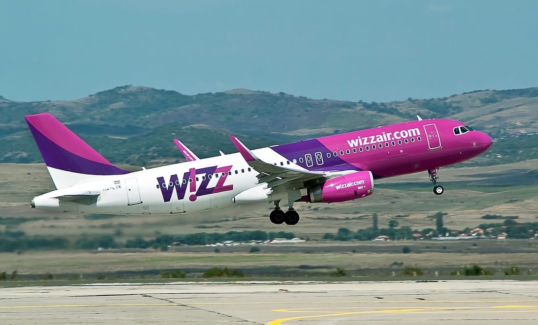 Surse. Aeroportul Brașov. Primul zbor de linie spre Frankfurt cu Wizz Air 1