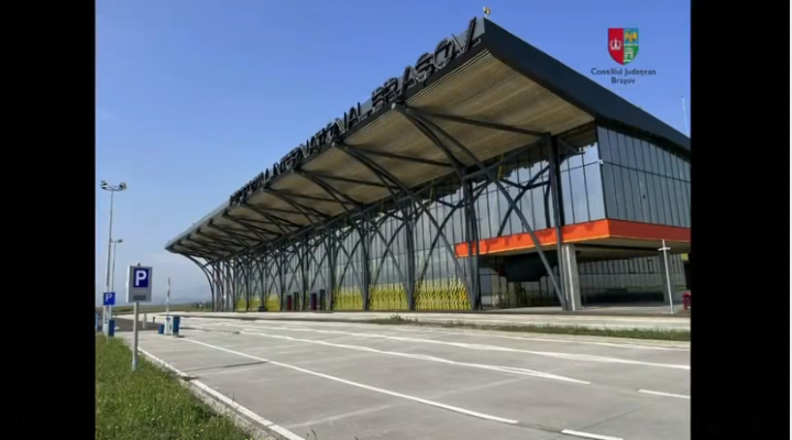 (Video) Aeroportul Brașov. A fost semnat procesul verbal de recepție la terminarea lucrărilor pentru 7 componente de infrastructură 1