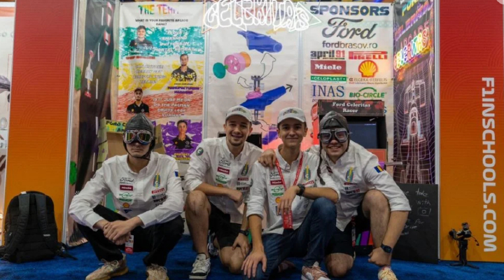 (Video) 4 elevi de la colegiul brașovean Șaguna au câștigat competiția internațională „F1 in Schools”, în Singapore 1