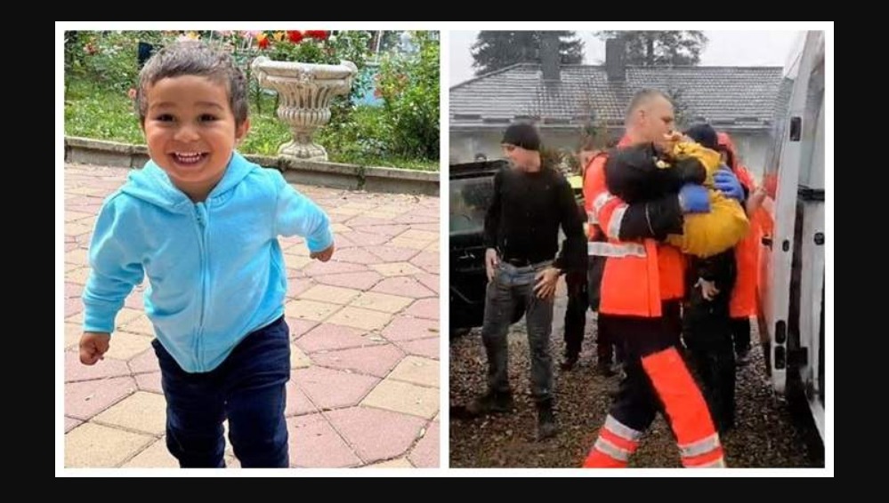 (Video) Cum a fost găsit Radu Ayan, copilul de 2 ani dispărut, care a stat o noapte întreagă singur, în pădure. „A avut puterea să strige la noi. L-am auzit, ne-am dus şi l-am luat, l-am adus” 1