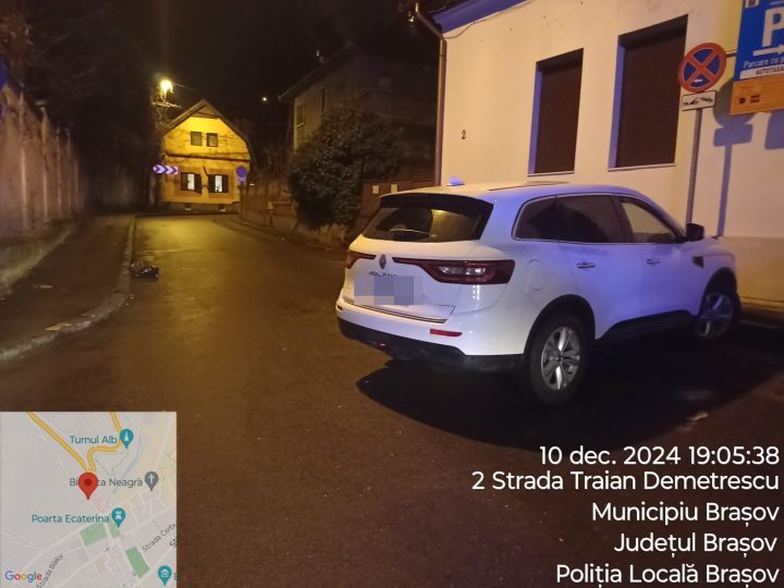 Brașov. Poliția Locală a mai ridicat 57 de autoturisme parcate ilegal 1