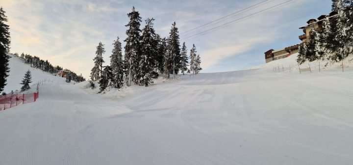 (Foto) Poiana Brașov. Vreme și şi pârtii excelente pentru schi. Pe ce pârtii se schiază 3