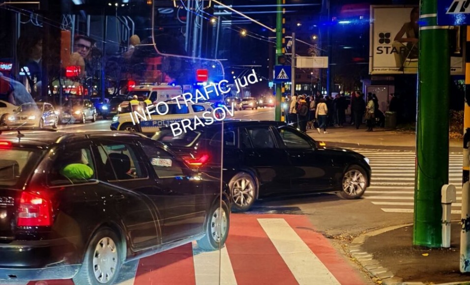 Accident grav în Brașov: două fete lovite pe trecerea de pietoni de un șofer de 78 de ani 3 Accident grav în Brașov: două fete lovite pe trecerea de pietoni de un șofer de 78 de ani 3