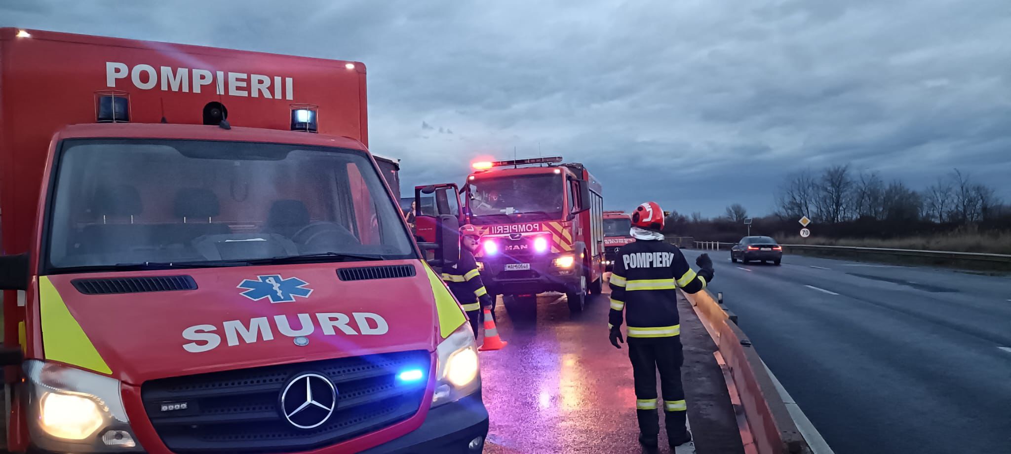 Şase femei rănite. Accident violent pe DN 1 Brașov-Sibiu. Momentul în care virajul unui șofer de 73 de ani a dat totul peste cap pe DN1 5 Şase femei rănite. Accident violent pe DN 1 Brașov-Sibiu. Momentul în care virajul unui șofer de 73 de ani a dat totul peste cap pe DN1 5