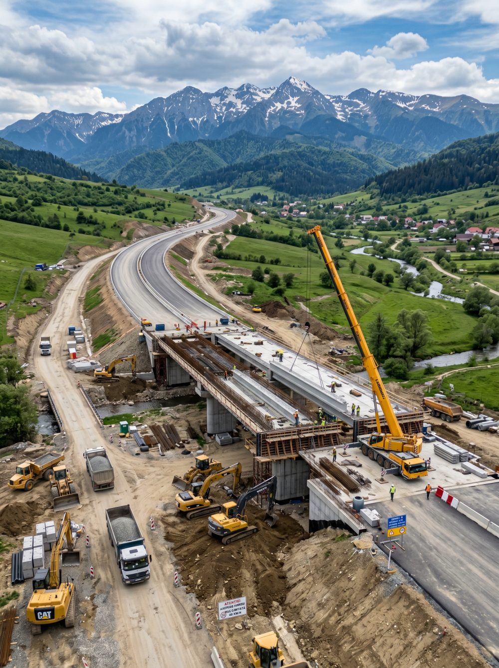 Autostrada Brașov – Făgăraș este blocată de cearta CNAIR vs Minister. Statul se judecă tot cu statul 1