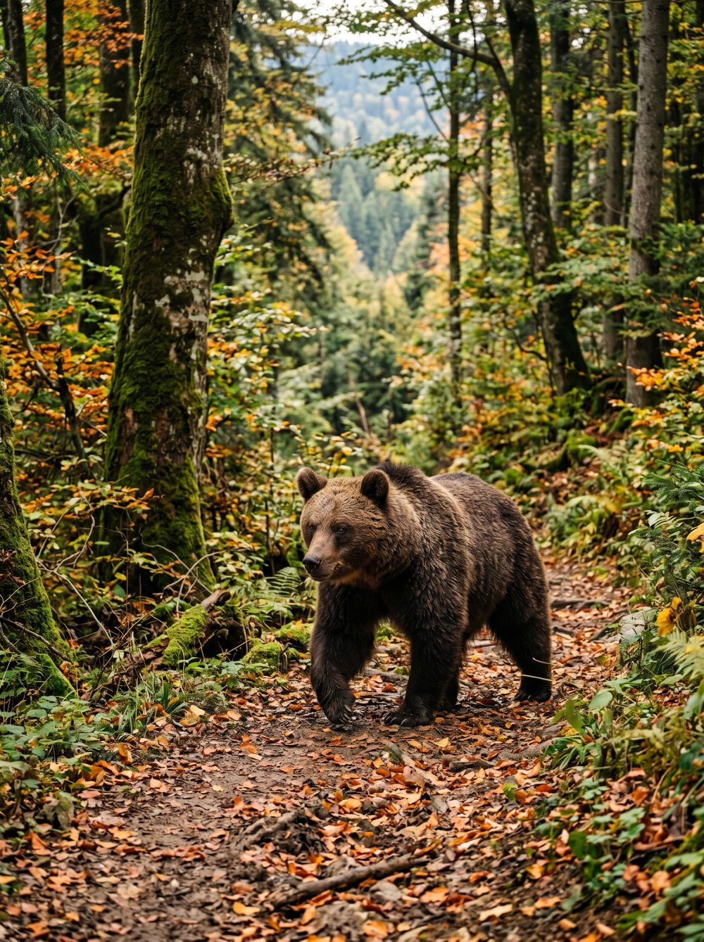 Urs semnalat pe o stradă din Brașov. RO-ALERT pentru locuitori, după apariția animalului într-o zonă locuită 1