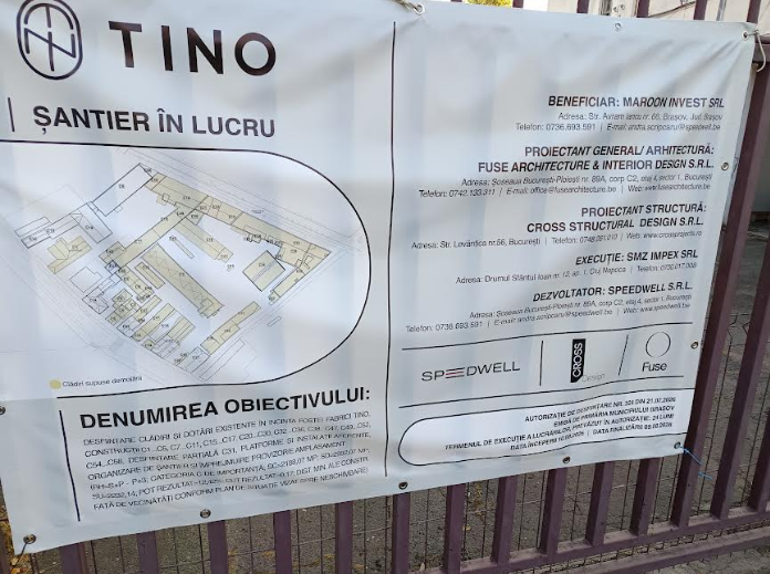 (Foto) Brașov. Fostele fabrici Tino și Tricotaje sunt demolate, în locul lor vin blocuri. Strada Avram Iancu se schimbă radical 3 (Foto) Brașov. Fostele fabrici Tino și Tricotaje sunt demolate, în locul lor vin blocuri. Strada Avram Iancu se schimbă radical 3
