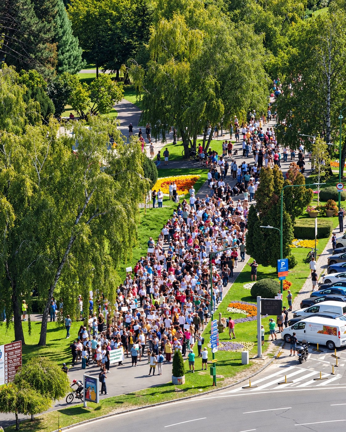 (Video) Peste 1.000 de brașoveni au ieșit să apere Parcul Central: „Vrem parc, nu parcare” 1 (Video) Peste 1.000 de brașoveni au ieșit să apere Parcul Central: „Vrem parc, nu parcare” 1