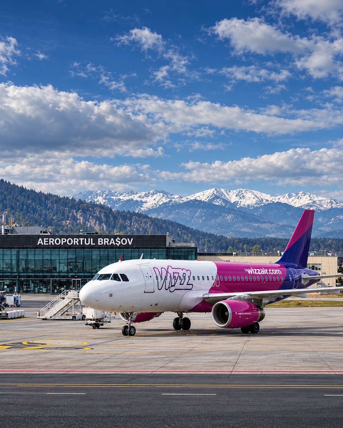 Aeroportul Brașov a întrecut Sibiul! Aproape 200.000 de pasageri în trei luni l-au propulsat pe primul loc în Regiunea Centru 1 Aeroportul Brașov a întrecut Sibiul! Aproape 200.000 de pasageri în trei luni l-au propulsat pe primul loc în Regiunea Centru 1