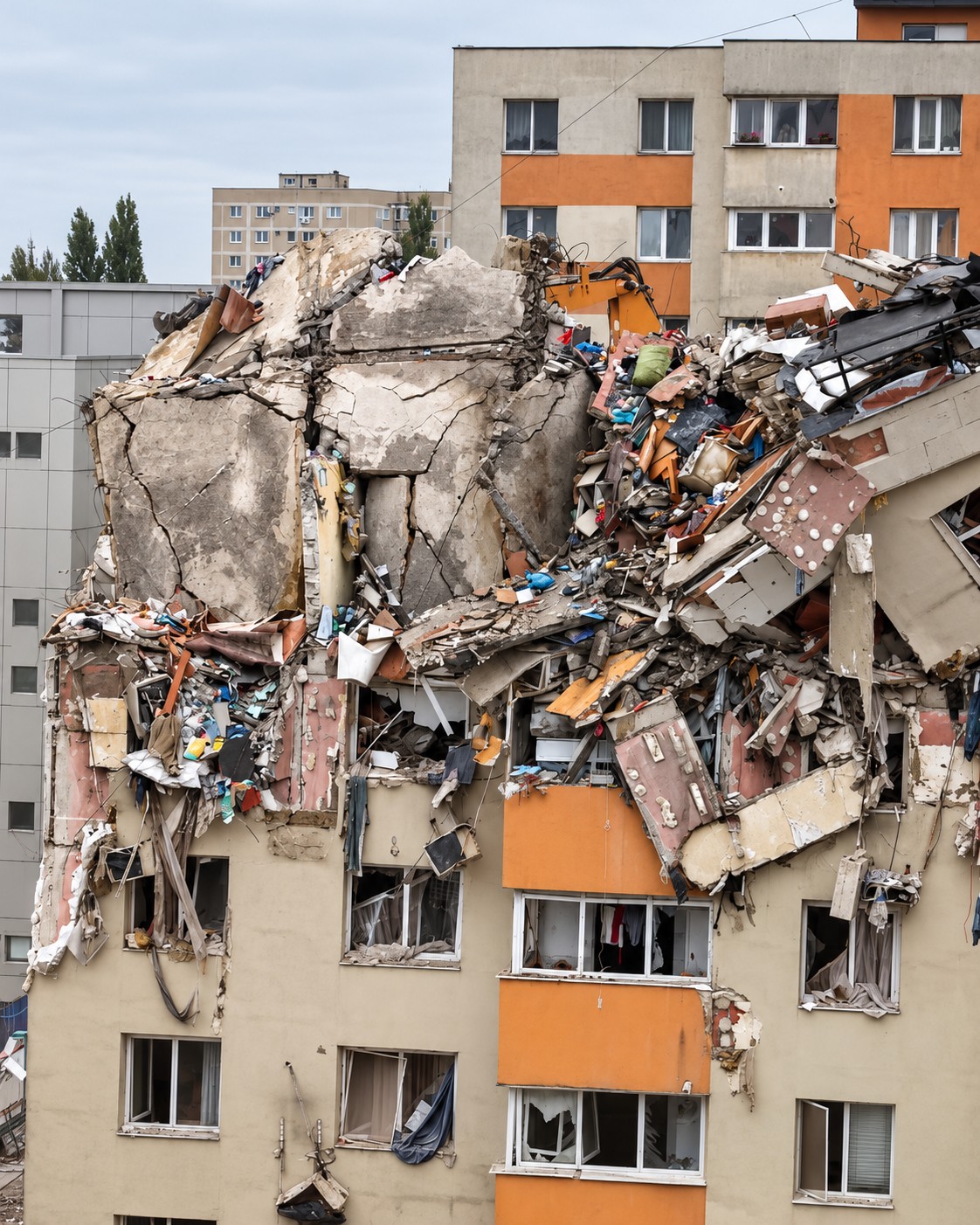 (Video) Imagini de la demolarea blocului explodat în Rahova. A rămas cu 4 etaje din 8. Ultima bucată instabilă a fost demolată 1 (Video) Imagini de la demolarea blocului explodat în Rahova. A rămas cu 4 etaje din 8. Ultima bucată instabilă a fost demolată 1